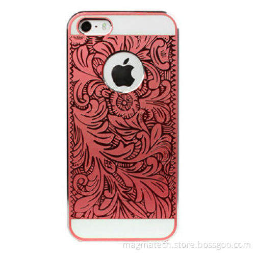 Aluminum + PP case for iPhone 5/5s, attractive design, various colors are available, Venezia red